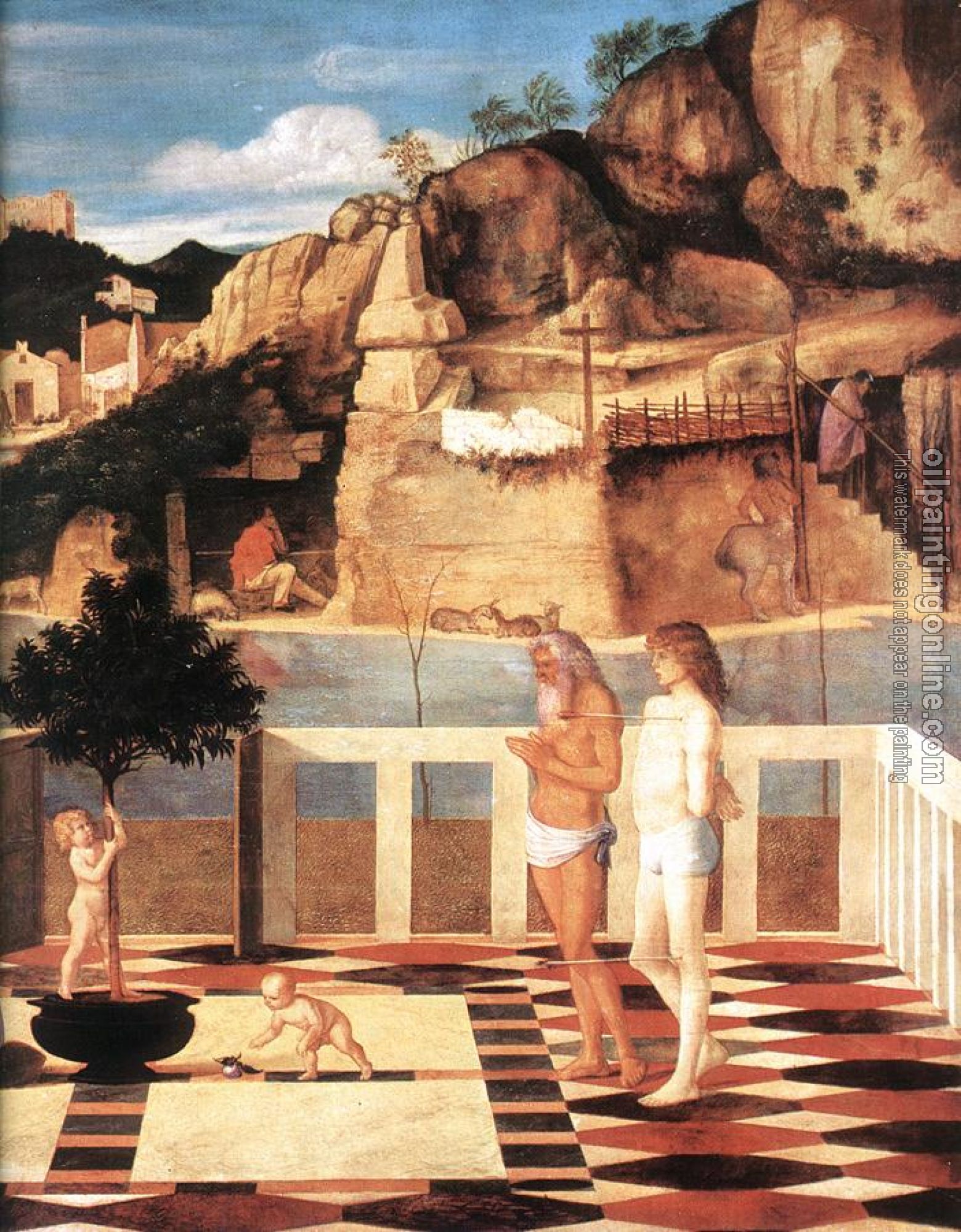 Bellini, Giovanni - Sacred allegory